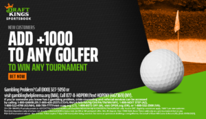 DraftKings GDGOLF Odds Boost Promo