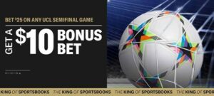 BetMGM Champions League Bet and Get Promo